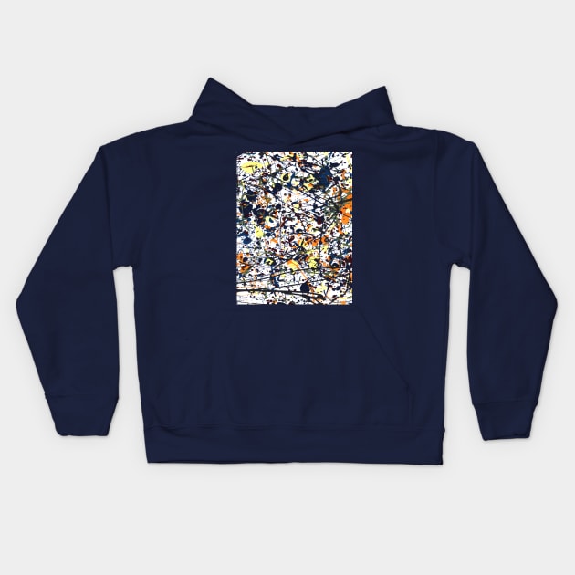 mijumi Pollock Kids Hoodie by mijumiART